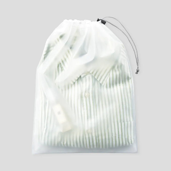 EVA Drawstring Bag, Large, Clear (TR-TP-0002-004)