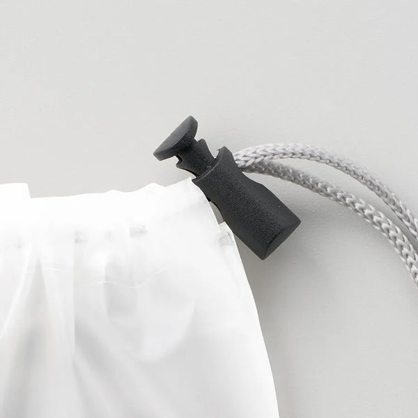 EVA Drawstring Bag, Large, Clear (TR-TP-0002-004)