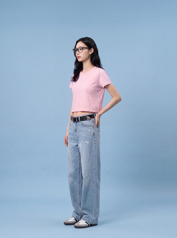 5.6oz プレミアムクロップドT (DF-1111) 商品写真7
