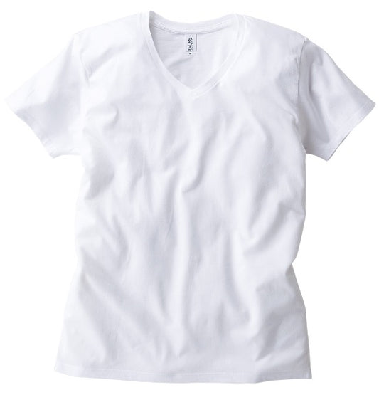 4.3oz スリムフィット VネックTシャツ(TR-113)