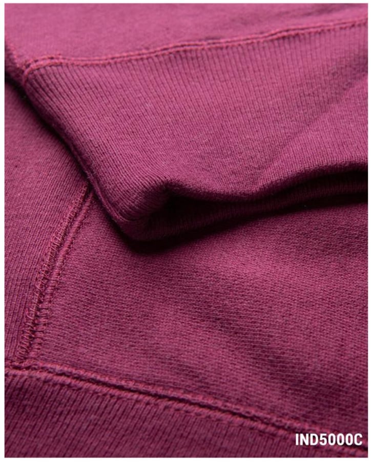 [Screen Print] 13.5oz Heavyweight Hooded Pullover (IND-5000P) 