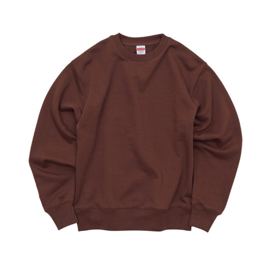 [Inkjet/Embroidery] 12.7oz Heavyweight Crew Neck Sweatshirt with Pile Lining (UA-576901)