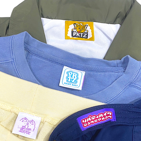 オリジナル織りネームタグ100枚セット(WT-001)