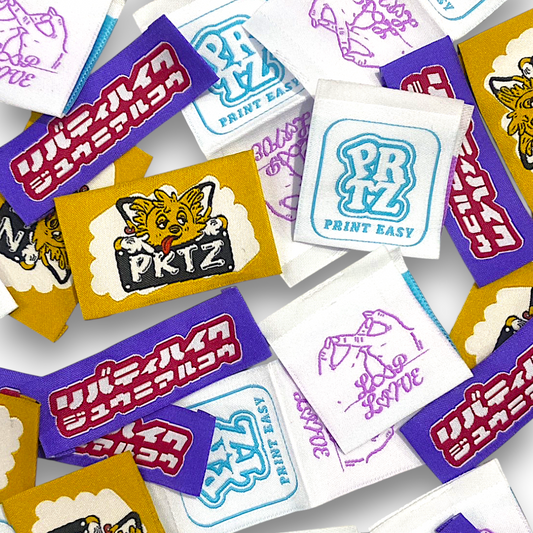 オリジナル織りネームタグ100枚セット(WT-001)