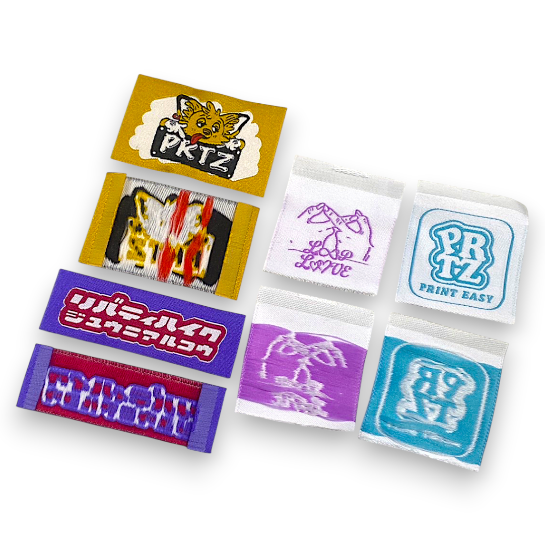 オリジナル織りネームタグ100枚セット(WT-001)