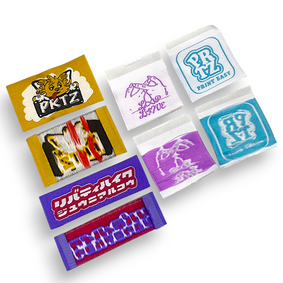 オリジナル織りネームタグ100枚セット(WT-001)