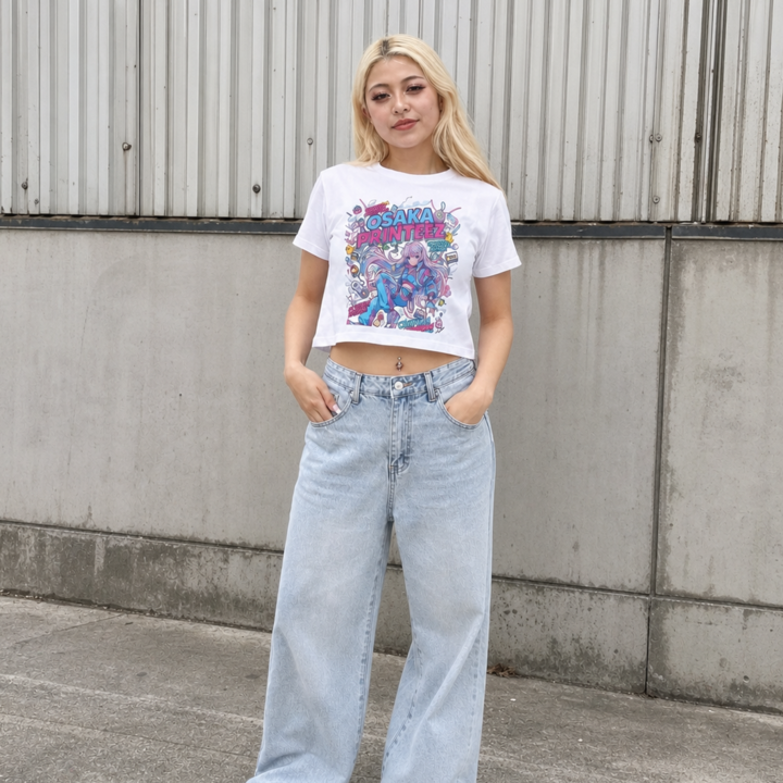 オリジナルクロップドTシャツ(PZ-5001CT)
