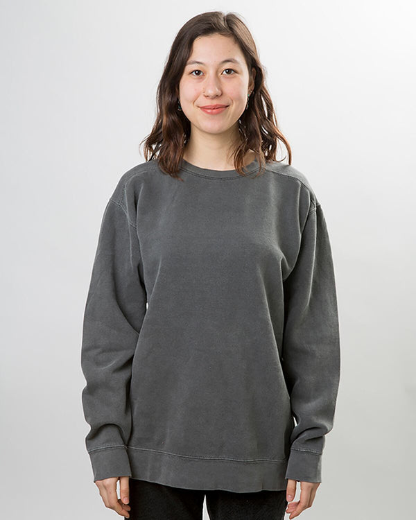 9.5oz Garment Dyed Crew Neck Sweatshirt (CC-1566)