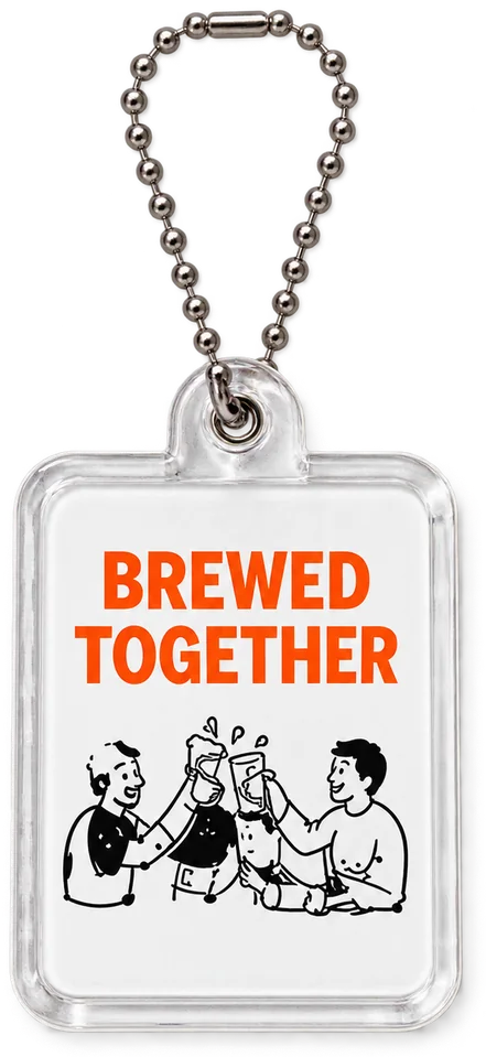 BREWED TOGETHERのアクリルキーホルダー