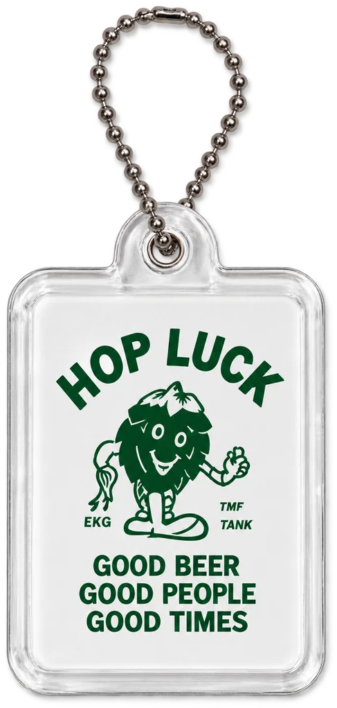HOP LUCKのアクリルキーホルダー